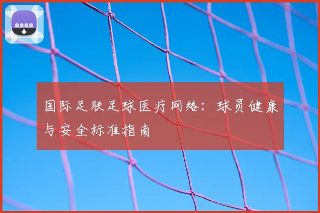国际足联足球医疗网络：球员健康与安全标准指南